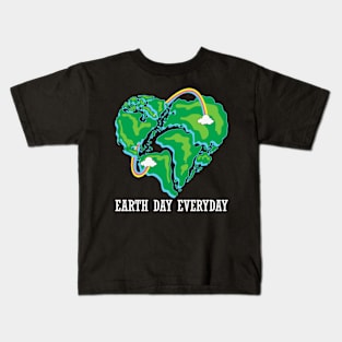 Earth day every day Kids T-Shirt